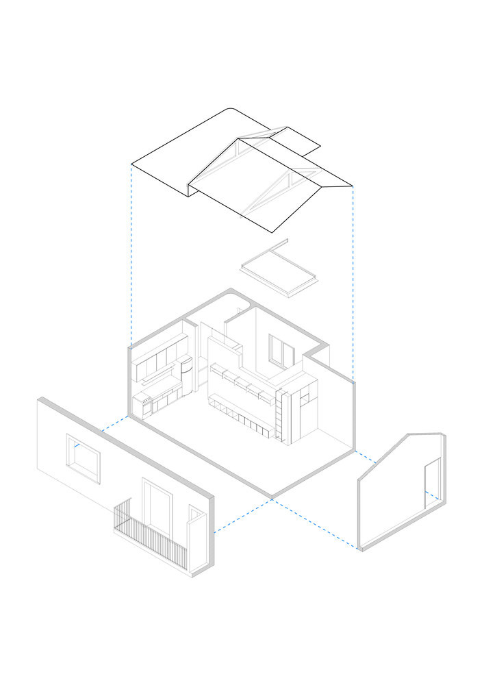 Phía trên phòng tắm là các bể chứa nước của toàn bộ tòa nhà. Phía trên phòng tắm là các bể chứa nước của toàn bộ tòa nhà.
