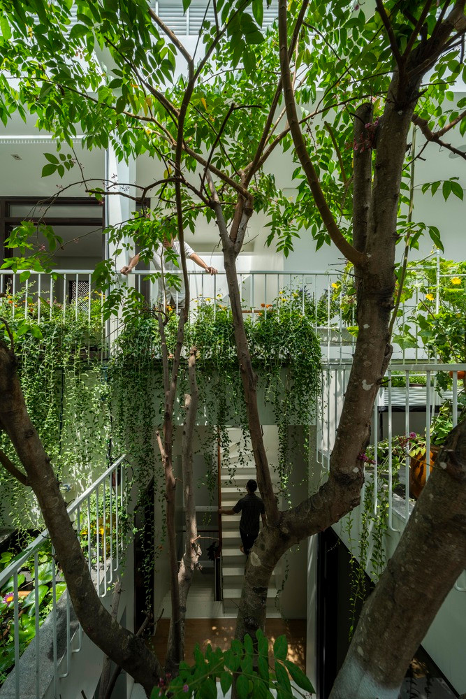 Ngôi nhà tập trung vào các tiêu chí như kiểm soát nhiệt độ và độ ẩm, chất lượng không khí, đủ ánh sáng, chất lượng nước và thiết kế công thái học.