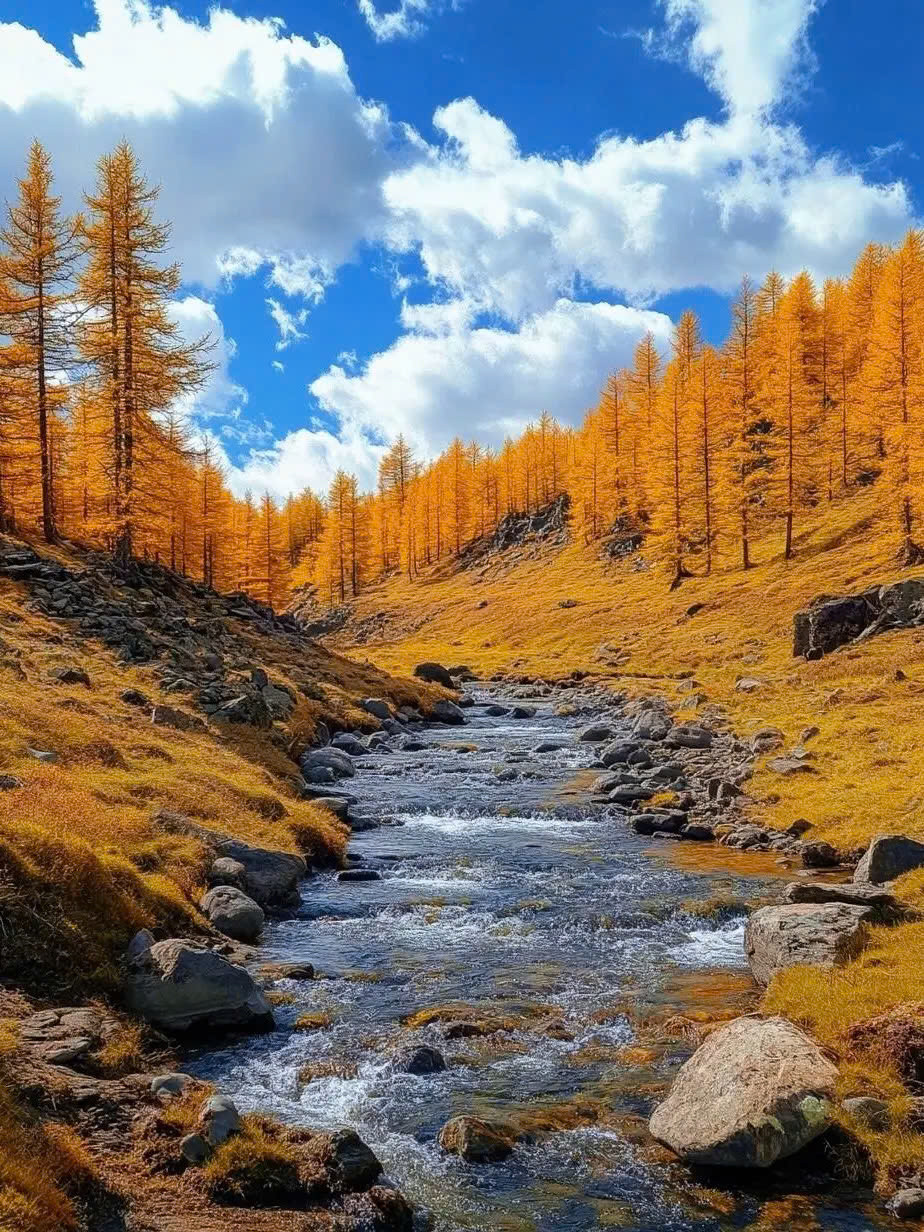 Theo người dân địa phương, những con sông uốn khúc này không chỉ tô thêm vẻ đẹp sống động cho mùa thu Đại Hưng An Lĩnh, mà còn là nguồn sống cho vùng đất này.