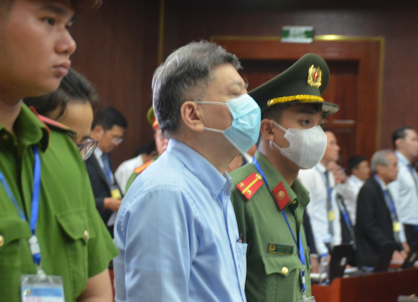 Ông Chu Lập Cơ tại phiên tòa phúc thẩm. Ảnh: Tân Châu.