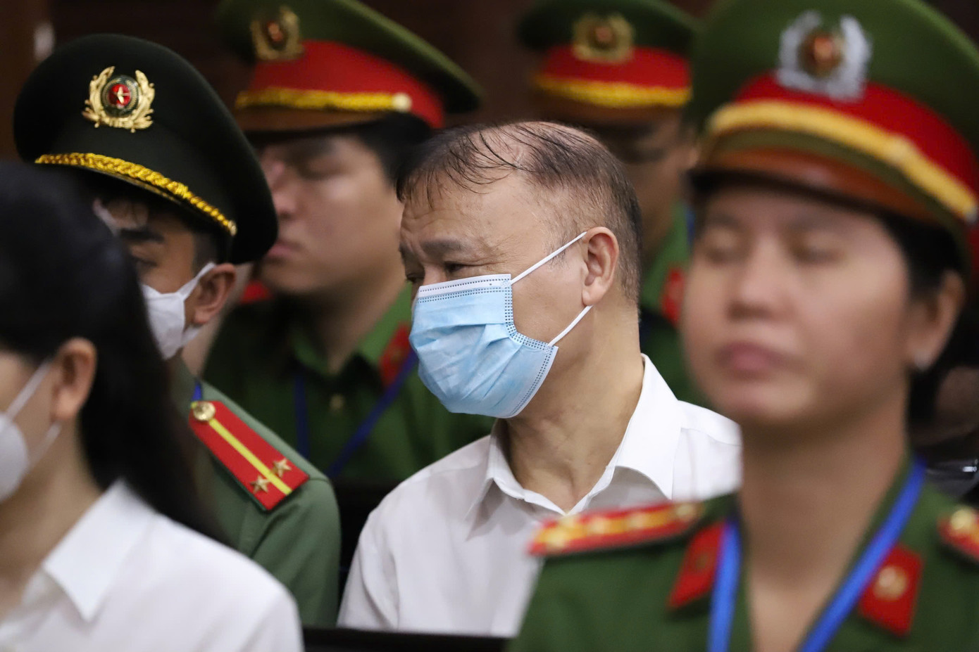 Bị cáo Đỗ Thắng Hải tại phiên tòa. Ảnh: Tân Châu Bị cáo Đỗ Thắng Hải tại phiên tòa. Ảnh: Tân Châu