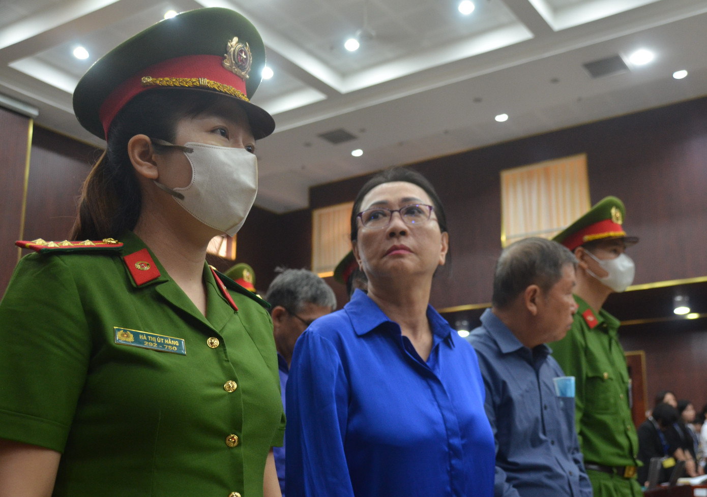 Bà Trương Mỹ Lan tại phiên tòa phúc thẩm ngày 4/11. Ảnh: Tân Châu Bà Trương Mỹ Lan tại phiên tòa phúc thẩm ngày 4/11. Ảnh: Tân Châu