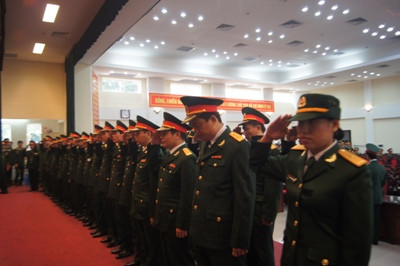 Lễ viếng Đại tướng trang nghiêm do Bộ Tổng tham mưu tổ chức tại Lữ đoàn 144