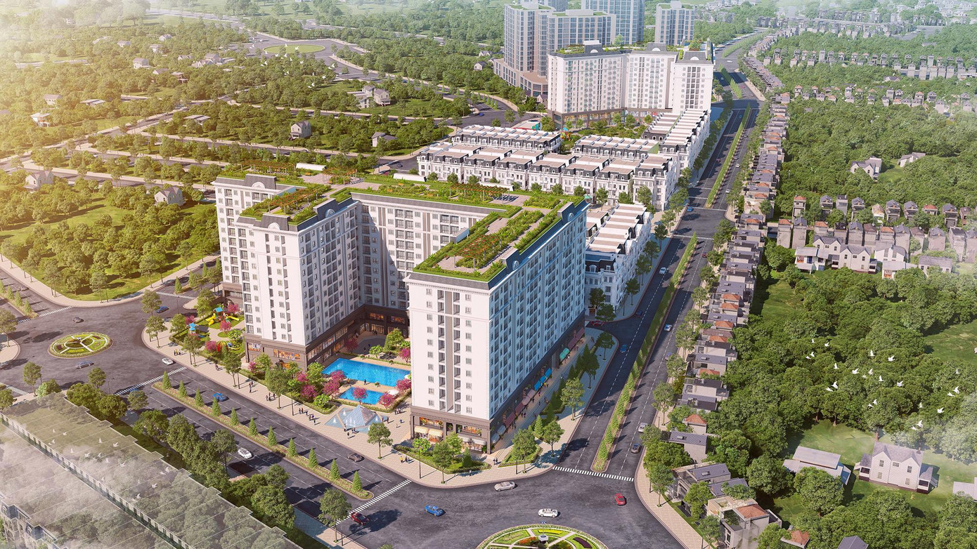 Phối cảnh FLC Premier Parc.