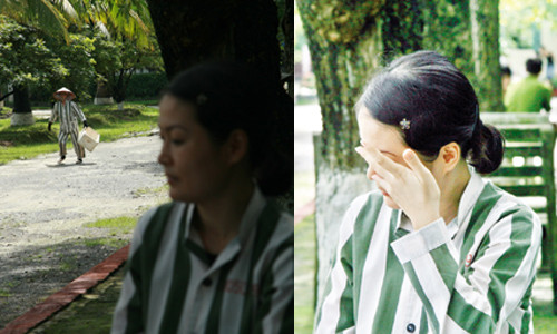 Giọt nước mắt khi nhắc đến con trai. Ảnh: Thuỳ Chi (Giadinh.net)