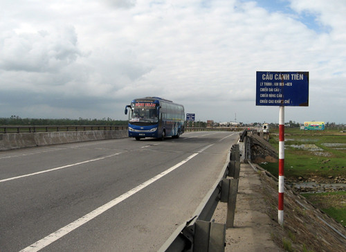 Cầu Cảnh Tiên, huyện Thăng Bình, tỉnh Quảng Nam một trong những điểm nóng xảy ra các vụ cướp