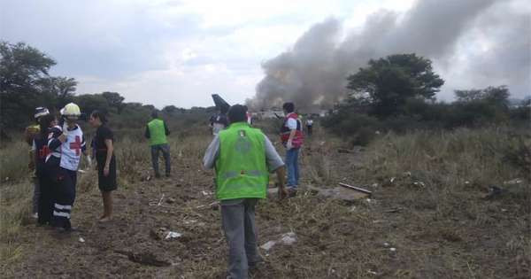 Máy bay hành khách chở hơn 100 người rơi ở Mexico ảnh 4