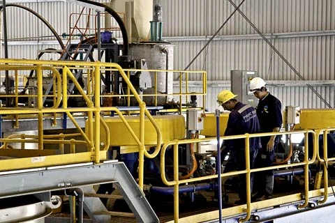 Xử lý quặng bằng hóa chất