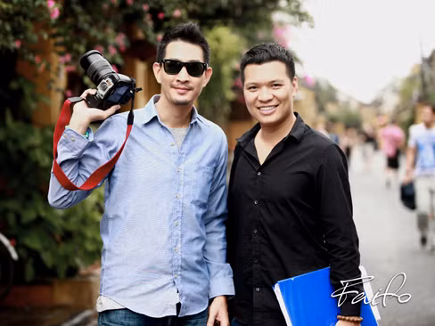 Cường Ngô và nam diễn viên người Thái Jimmy Kuang
