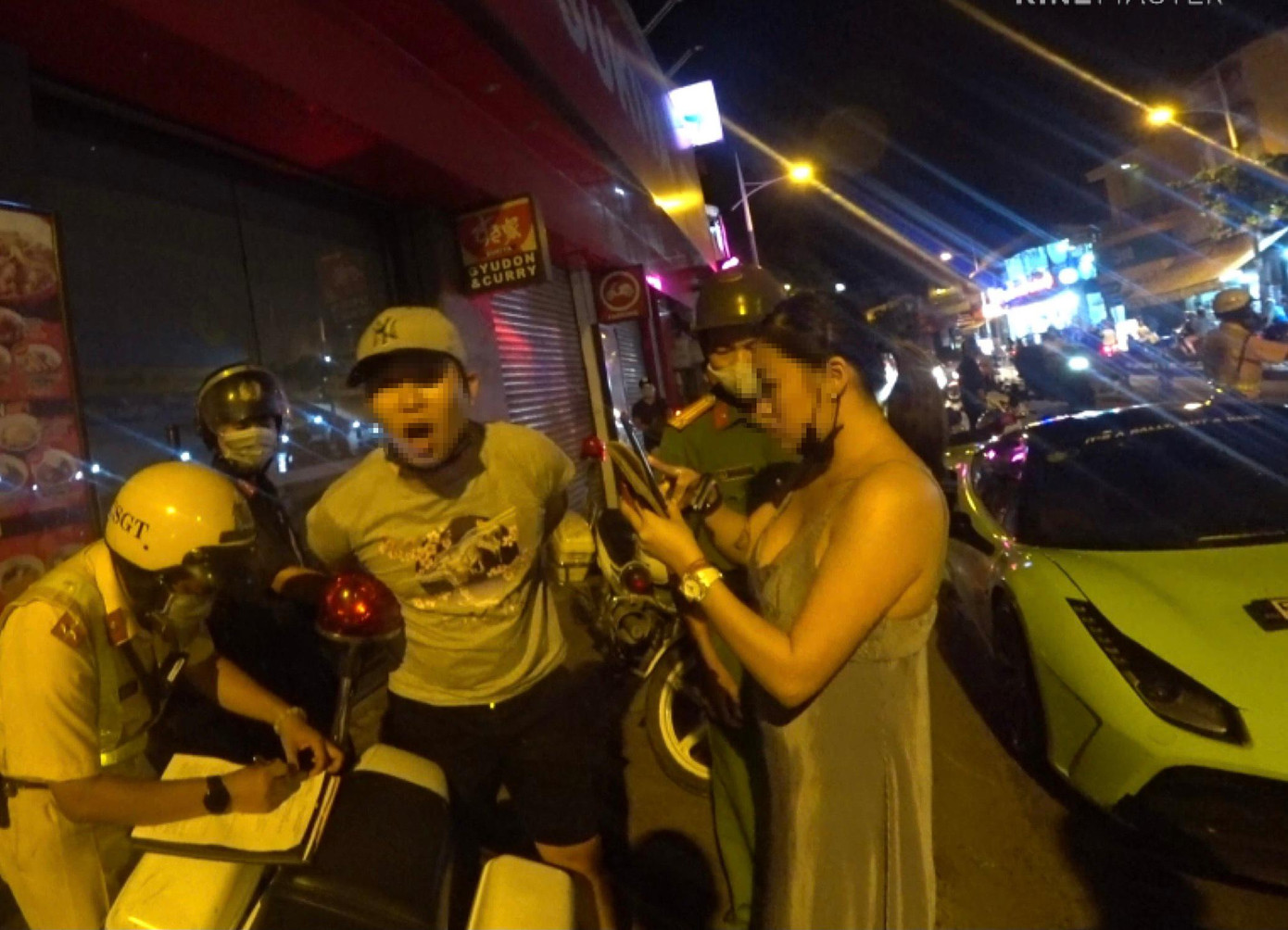 Duy lăng mạ CSGT đang làm nhiệm vụ.