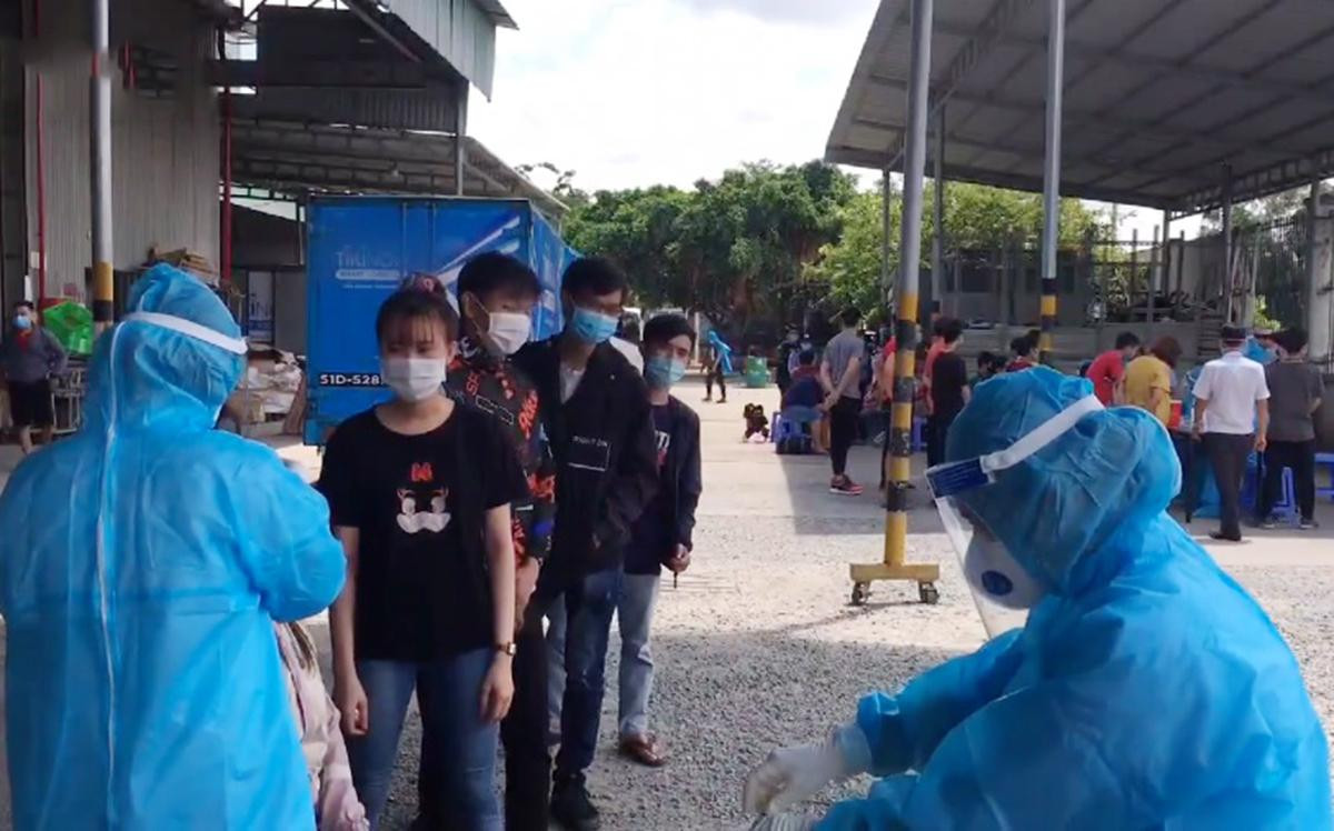 Phát hiện ca nghi mắc COVID-19 trong khu công nghiệp ở TPHCM ảnh 2 Phát hiện ca nghi mắc COVID-19 trong khu công nghiệp ở TPHCM ảnh 2