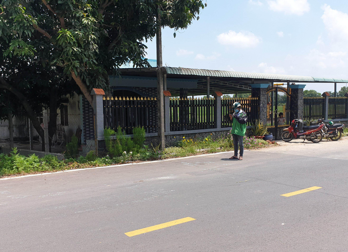 Khu vực xảy ra vụ việc. Khu vực xảy ra vụ việc.