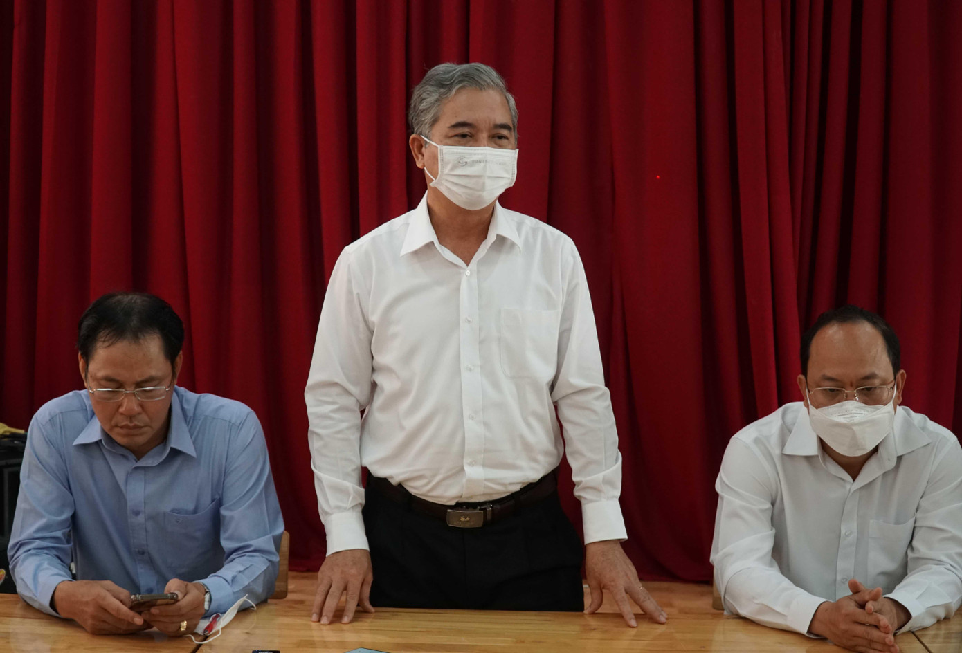 Ông Ngô Minh Châu, Phó Chủ tịch UBND TPHCM yêu cầu tăng cường kiểm tra PCCC khu dân cư.