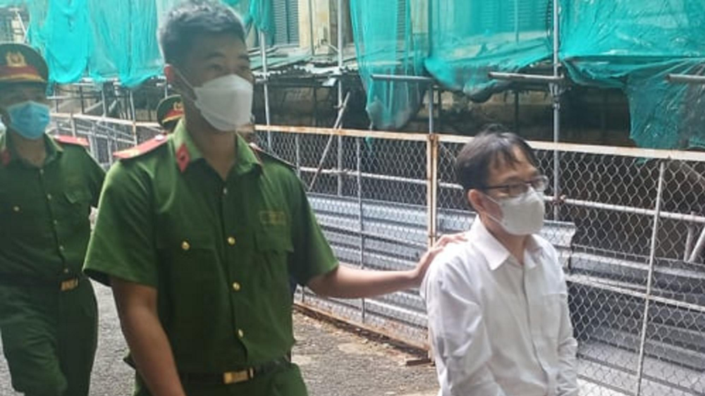 Ông Diệp Dũng trong một lần hầu tòa. Ảnh: Tân Châu. Ông Diệp Dũng trong một lần hầu tòa. Ảnh: Tân Châu.