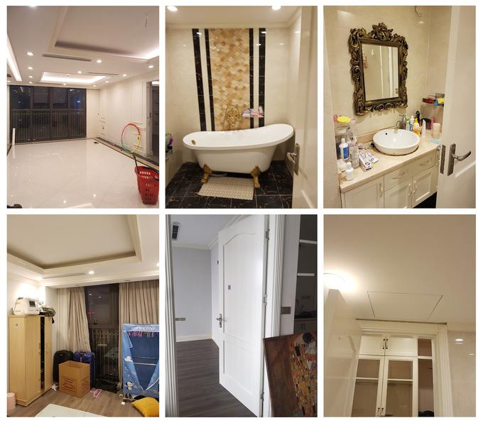 Căn hộ trước cải tạo.