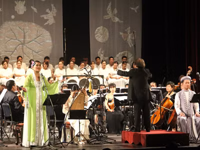 Vở thanh xướng kịch được diễn tối 3-5 Ảnh: Mai Xuân Tùng