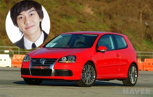 Lee Seung Gi mê Golf R32. Lee Seung Gi mê Golf R32