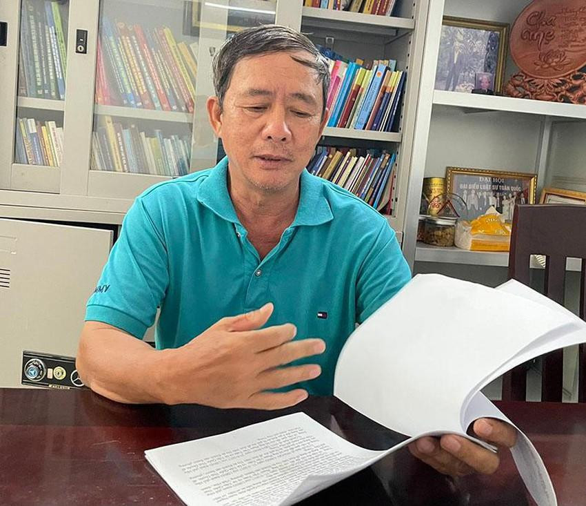 Ông Phạm Văn Tuân nhiều lần gửi đơn yêu cầu thi hành án bản án hành chính phúc thẩm. Ảnh: ĐH Ông Phạm Văn Tuân nhiều lần gửi đơn yêu cầu thi hành án bản án hành chính phúc thẩm. Ảnh: ĐH