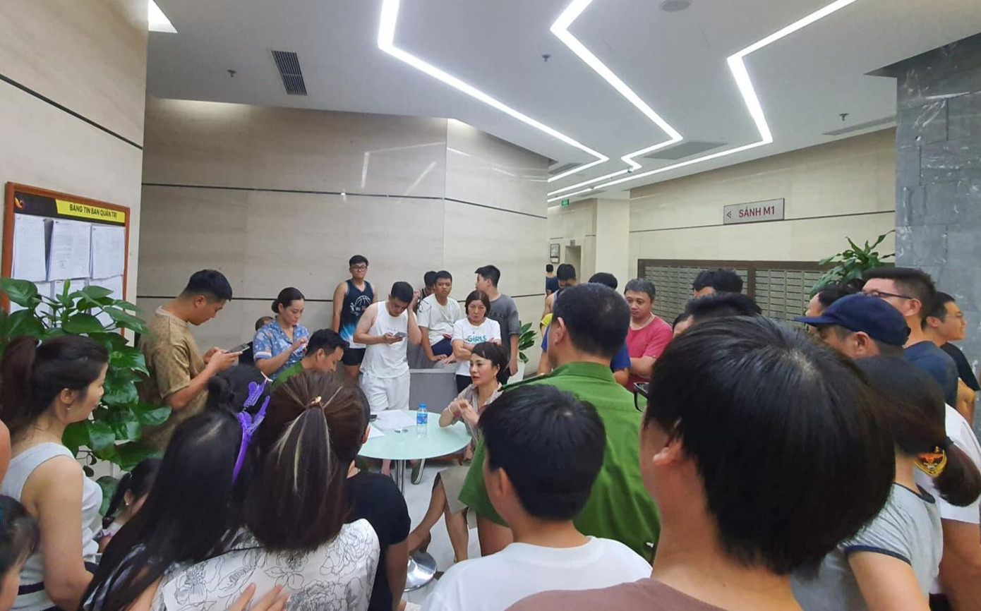 Lực lượng Công an phường Xuân La ghi nhận sự việc.