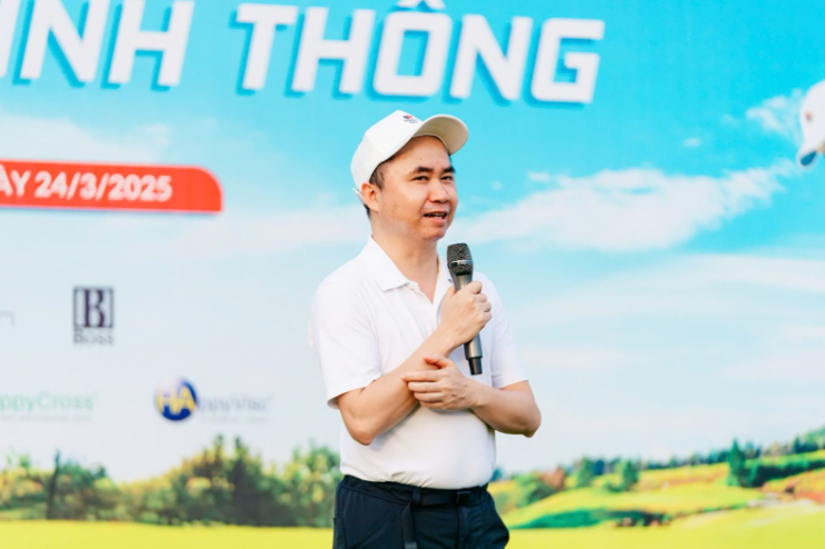 Chủ tịch Trần Minh Thao - Đại diện Doppelherz tại Việt Nam phát biểu tại sự kiện Chủ tịch Trần Minh Thao - Đại diện Doppelherz tại Việt Nam phát biểu tại sự kiện