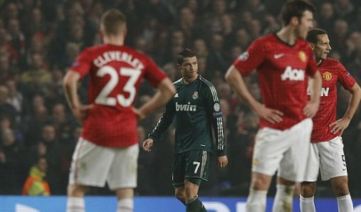 M.U đã thất bại trước Real Madird ngay tại sân nhà Old Trafford