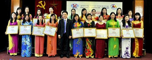 Tổng Công ty Khoáng sản tuyên dương các điển hình tiên tiến ảnh 6