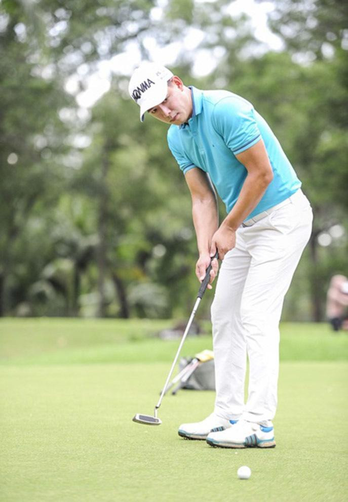 Bình Minh có niềm đam mê đặc biệt với bộ môn golf.