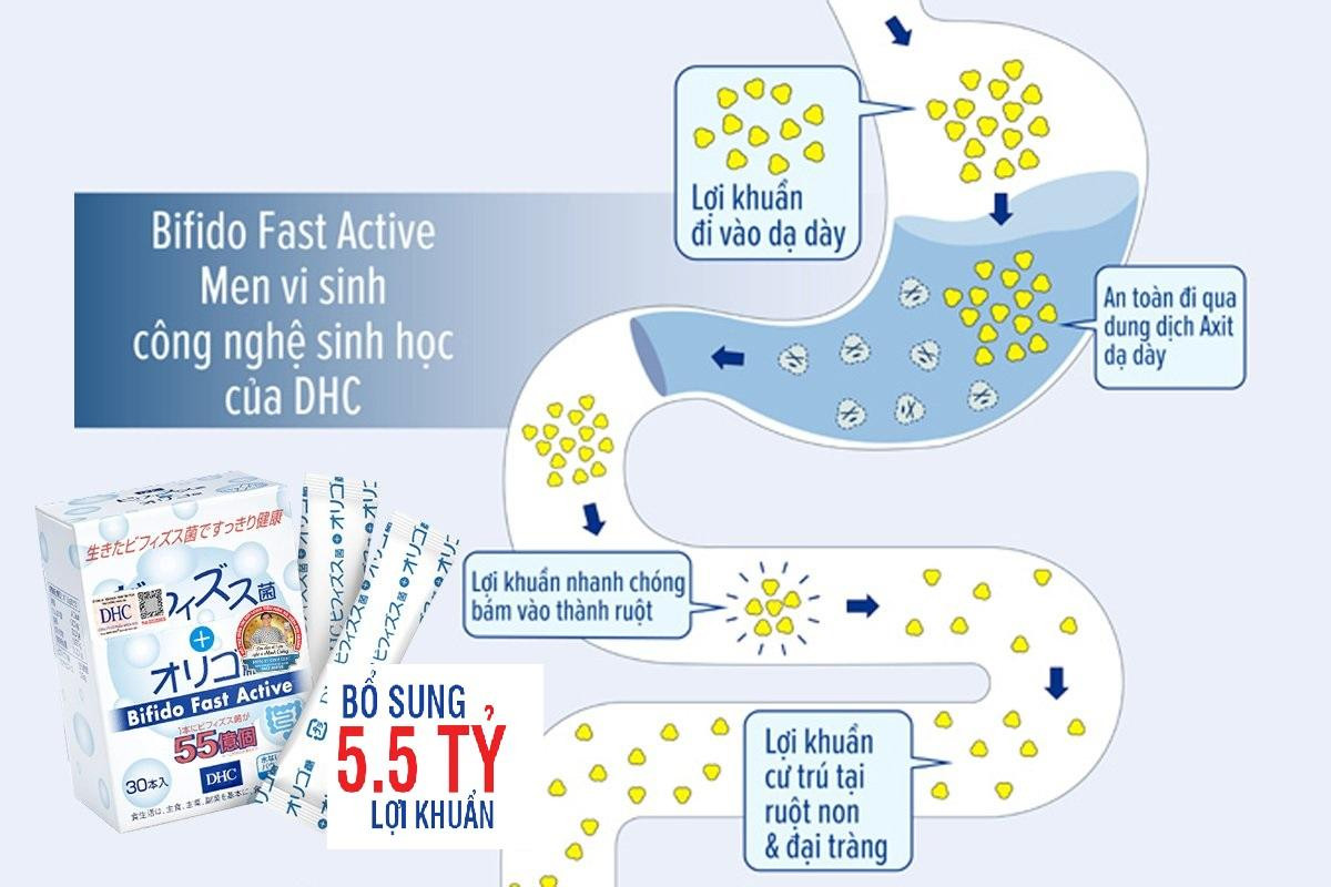 Công nghệ Fast Active không tạo ra màng bọc nên các lợi khuẩn sau khi đi qua dạ dày có thể bám trực tiếp vào thành ruột để phát huy tác dụng