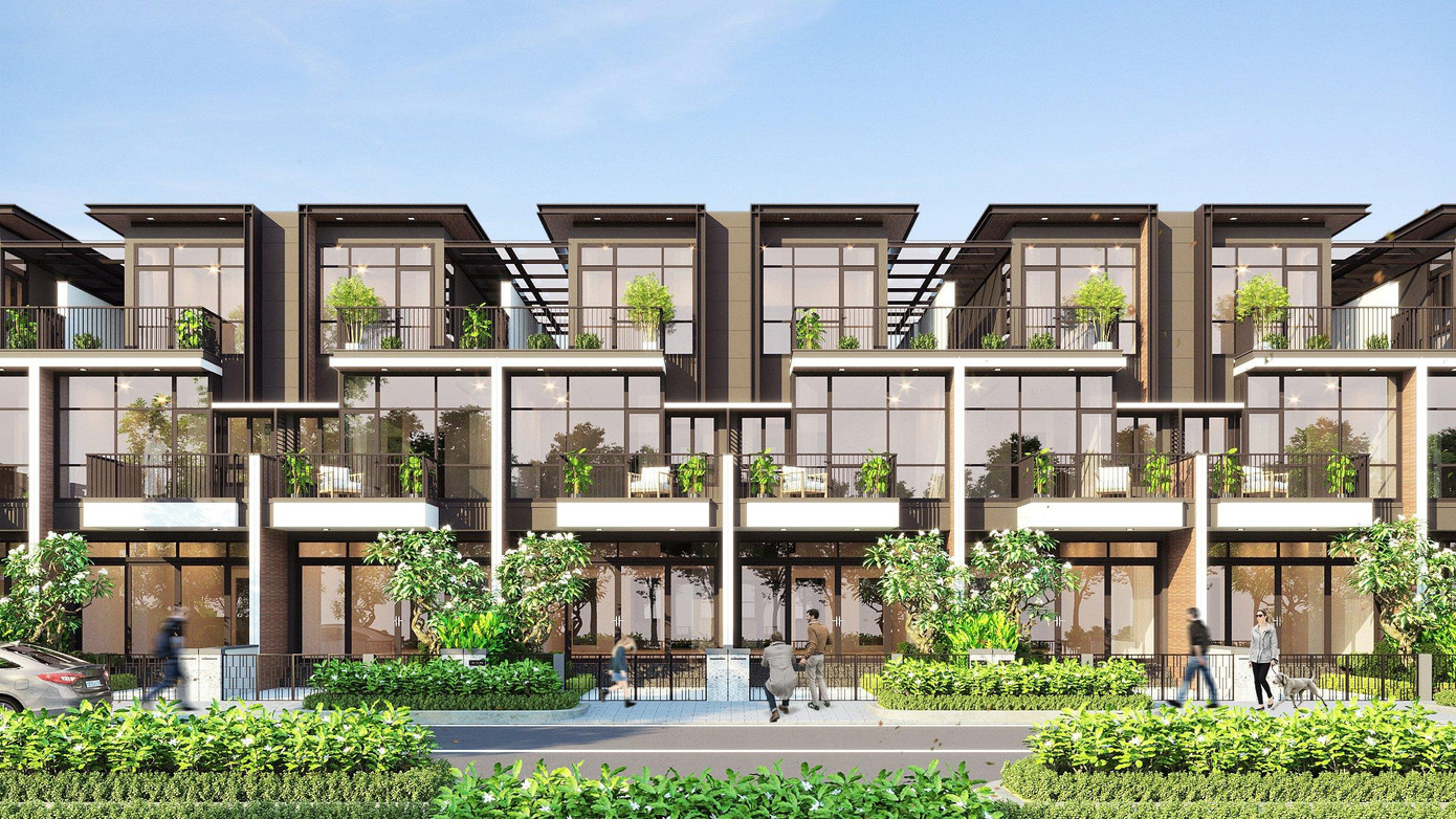 Sự kết hợp nghệ thuật sắp đặt trong các sản phẩm đối xứng khiến cho cả tuyến đường tránh được sự lặp lại liên tục, đơn điệu và nhàm chán (Ảnh: thiết kế dự án Gem Sky World) Sự kết hợp nghệ thuật sắp đặt trong các sản phẩm đối xứng khiến cho cả tuyến đường tránh được sự lặp lại liên tục, đơn điệu và nhàm chán (Ảnh: thiết kế dự án Gem Sky World)