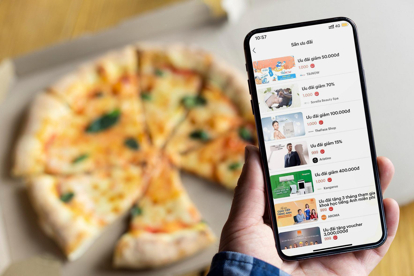 MyPoint gợi ý cho bạn những ưu đãi hấp dẫn trên ứng dụng. MyPoint gợi ý cho bạn những ưu đãi hấp dẫn trên ứng dụng.