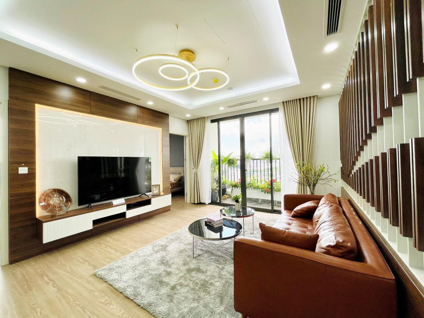 Hình ảnh thực tại căn hộ mẫu của dự án