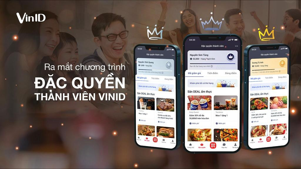 Chương trình Đặc quyền thành viên VinID giúp người dùng nhận được nhiều ưu đãi hơn.