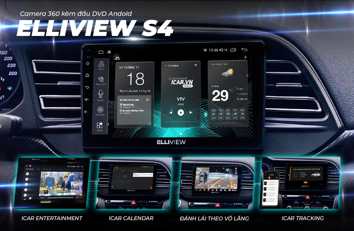 Các ứng dụng đi kèm khi mua màn hình Elliview S4