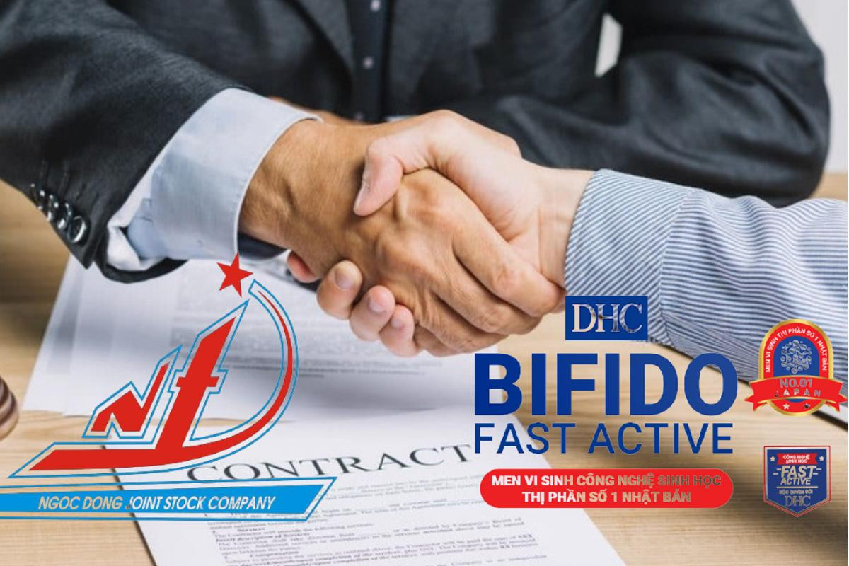 Hệ thông nhà thuốc Ngọc Đông bắt tay trở thành đối tác chiến lược phân phối Men vi sinh DHC Bifido Fast Active tại thị trường Bắc Giang