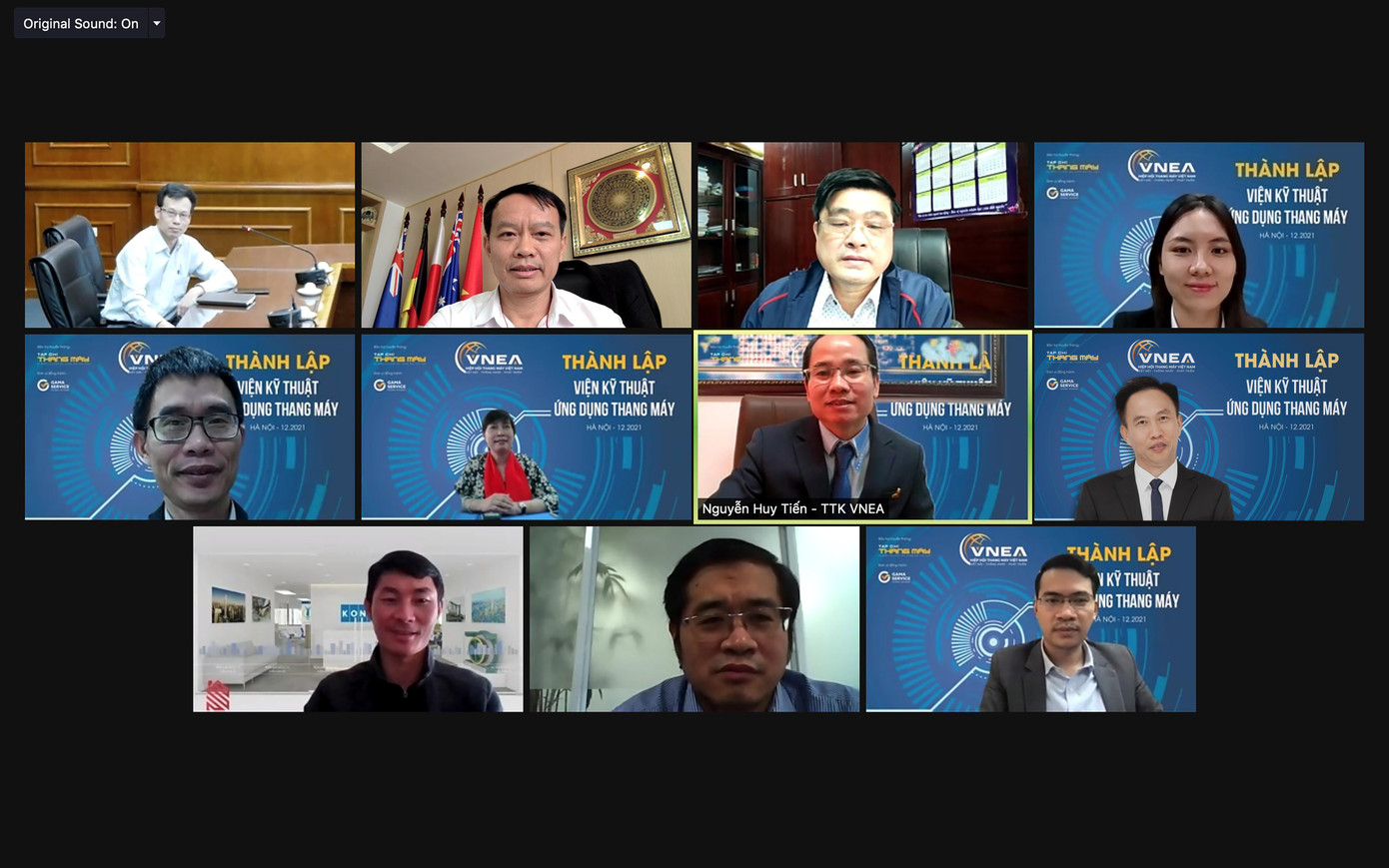 Lễ thành lập Viện nghiên cứu ứng dụng Kỹ thuật thang máy diễn ra ngày 14/12/2021 Lễ thành lập Viện nghiên cứu ứng dụng Kỹ thuật thang máy diễn ra ngày 14/12/2021