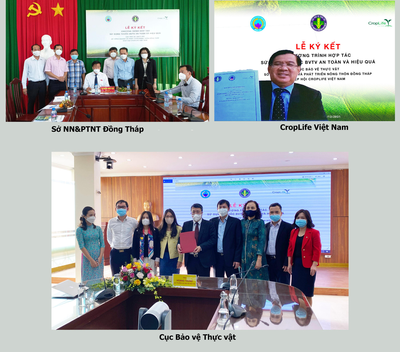 Lễ ký kết Thoả thuận hợp tác tại 3 đầu cầu Lễ ký kết Thoả thuận hợp tác tại 3 đầu cầu