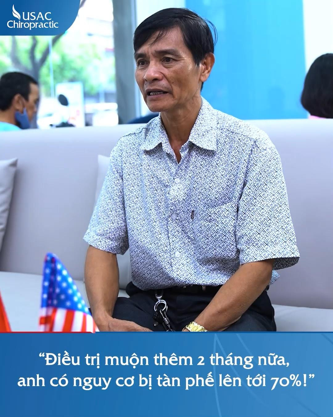 Bệnh nhân Hồ Xuân Đài tại USAC