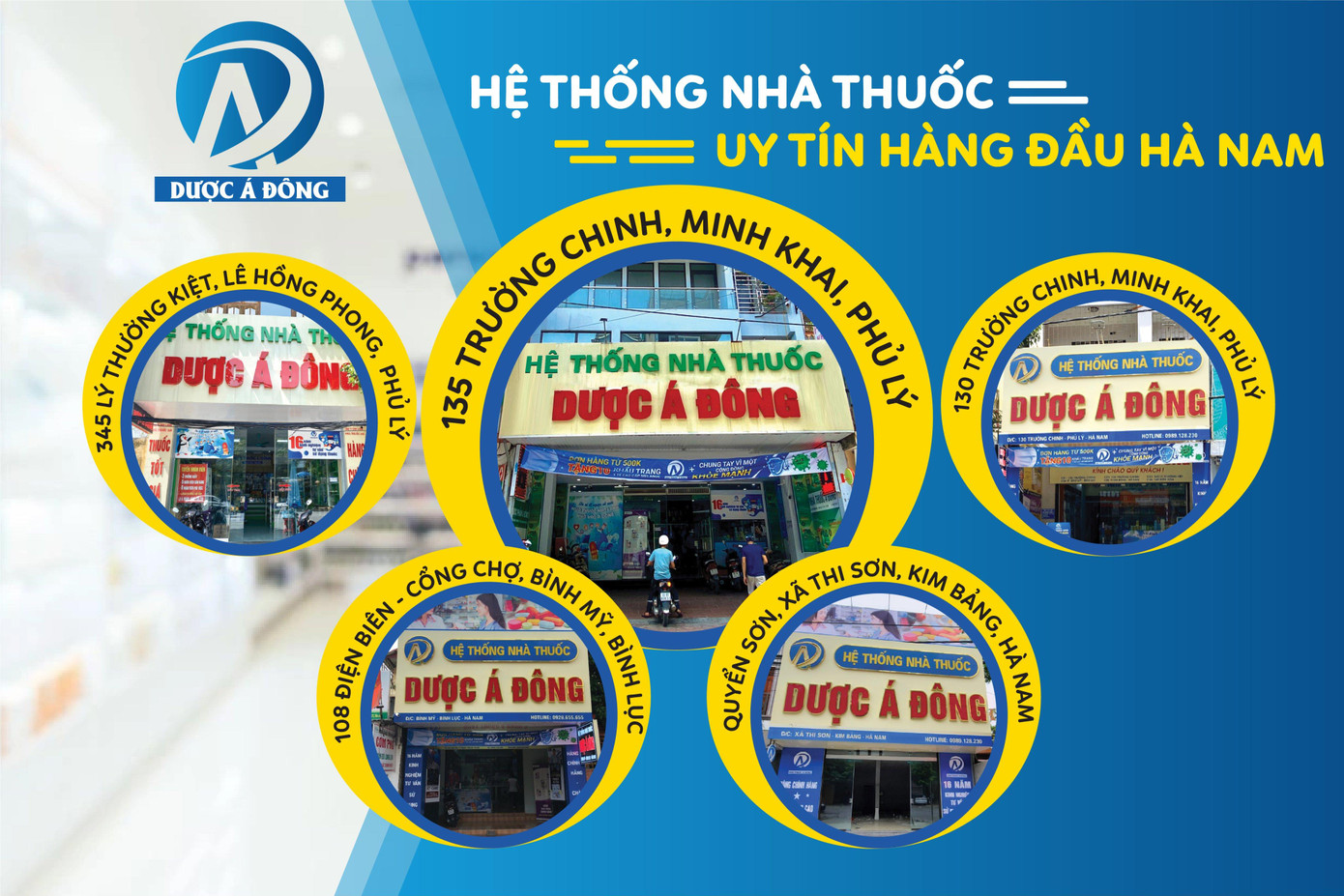 Hệ thống nhà thuốc Á Đông – Hệ thống nhà thuốc uy tín hàng đầu tại Hà Nam