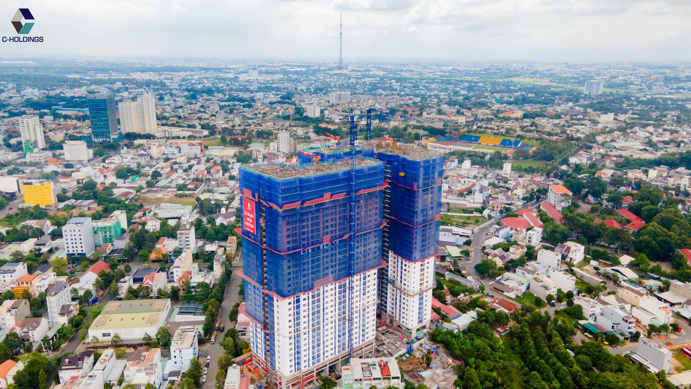 Tòa căn hộ C-Sky View nổi bật giữa trung tâm TP Thủ Dầu Một. Tòa căn hộ C-Sky View nổi bật giữa trung tâm TP Thủ Dầu Một.