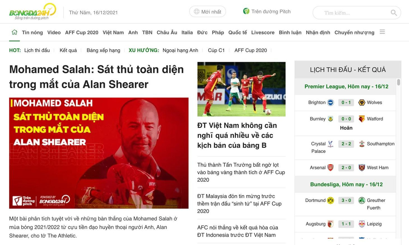 Bongda24h.vn – Địa chỉ yêu thích của các fan túc cầu