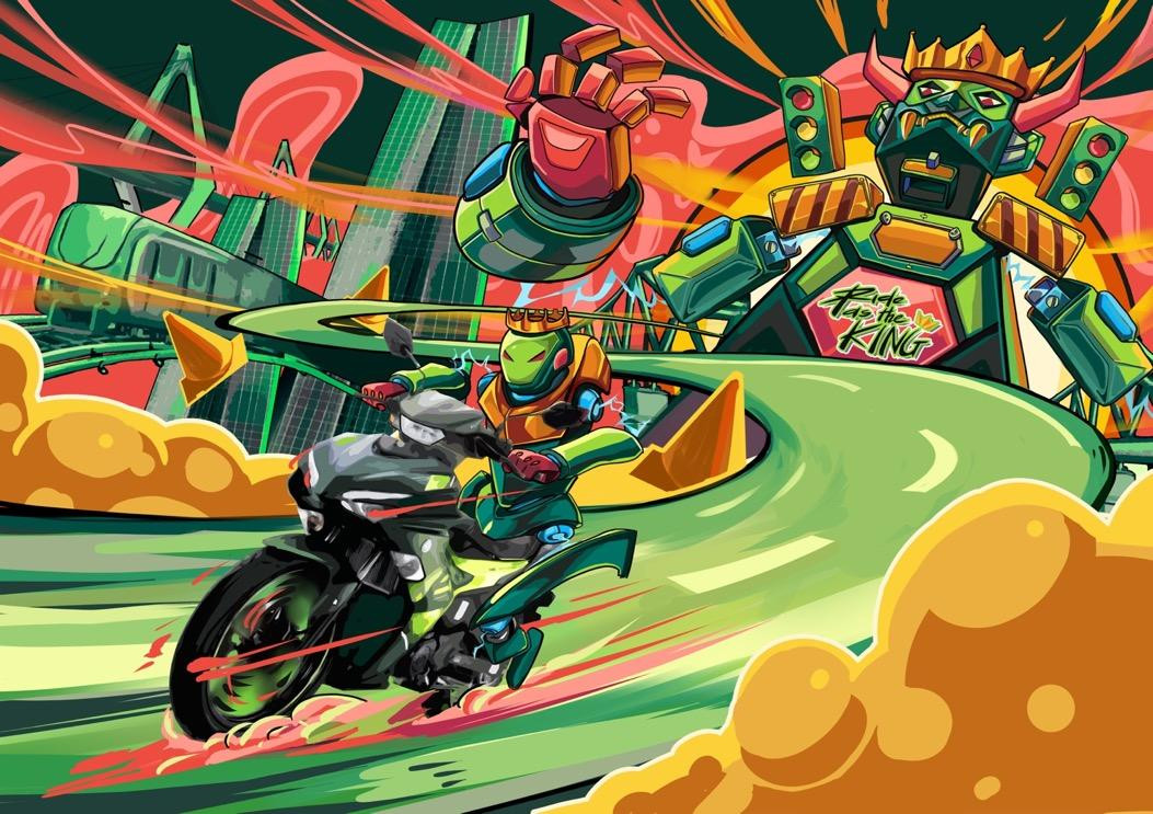 Tác phẩm của bạn Nguyễn Phúc Long đạt giải Nhì Hạng mục Digital Artwork