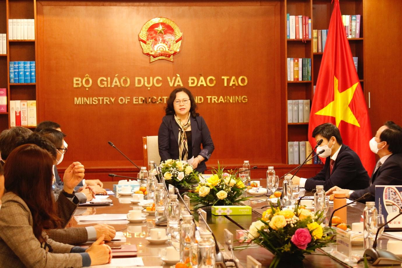 TS. Ngô Thị Minh - Thứ trưởng Bộ Giáo dục &amp; Đào tạo – Chủ trì chương trình