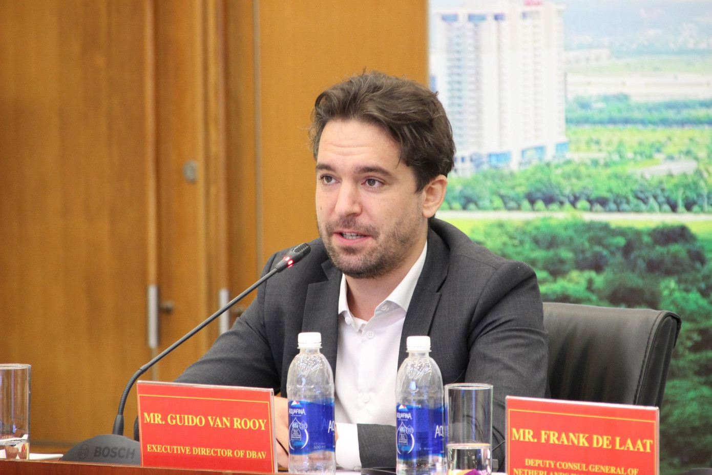 Ông Guido Van Rooy – Giám đốc điều hành Hiệp hội các Doanh Nghiệp Hà Lan tại Việt Nam (DBAV)