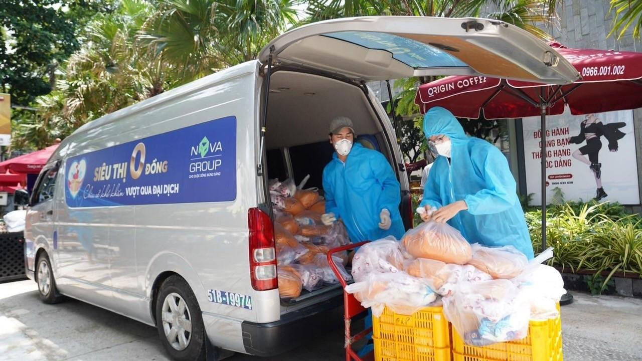 Siêu thị 0 đồng – Novaland lan tỏa yêu thương Siêu thị 0 đồng – Novaland lan tỏa yêu thương