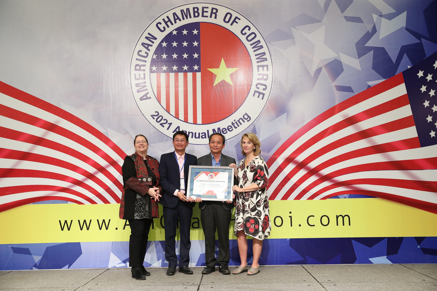 Năm nay đánh dấu lần thứ 5 liên tiếp P&amp;G Việt Nam được tôn vinh tại Giải thưởng Amcham CSR Awards