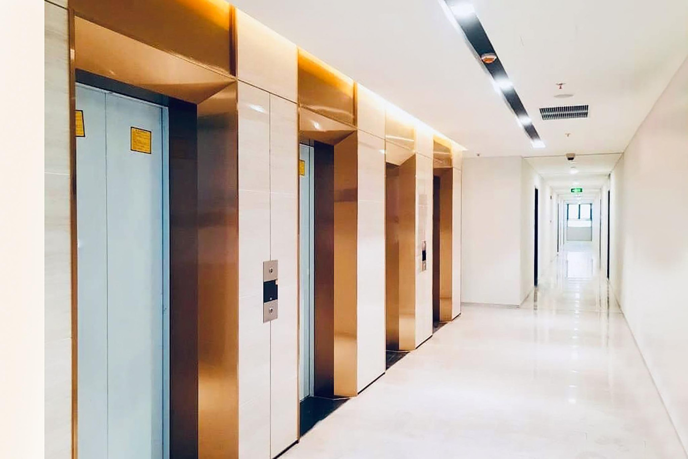 Bên trong dự án C-Sky View đang được hoàn thiện.