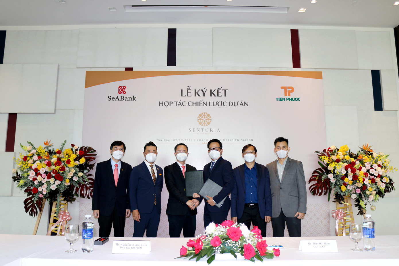 Lễ ký kết hợp tác chiến lược giữa Công ty Cổ phần Bất động sản Tiến Phước và Ngân hàng TMCP Đông Nam Á (SeABank)