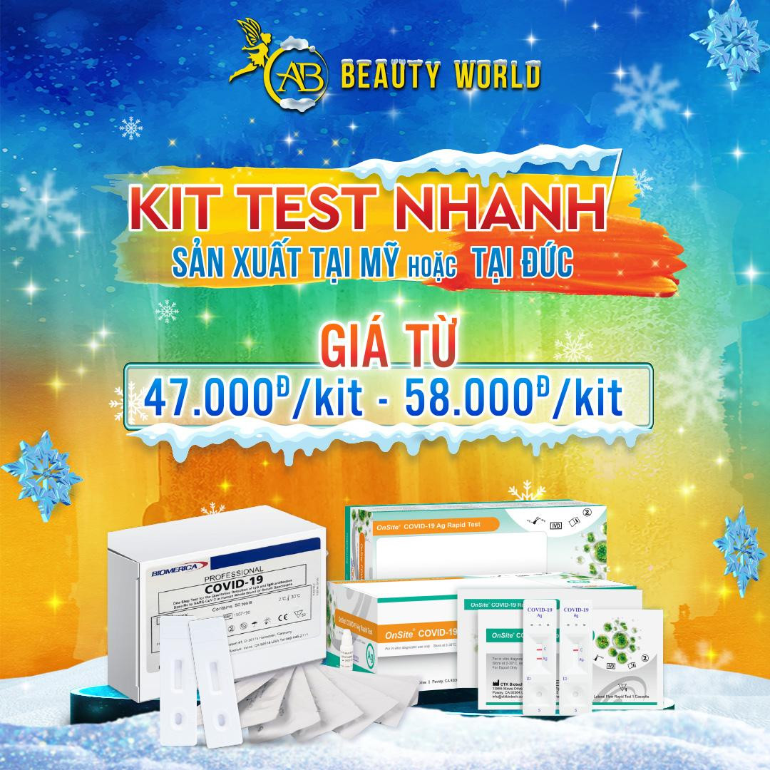 Kit Test tiêu chuẩn Châu Âu giá chỉ từ 47.000đ/ Kit – 58.000đ/Kit