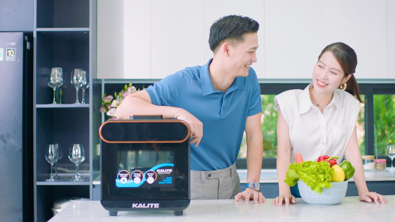 Bí quyết để cuộc sống vẹn tròn cùng nồi chiên hơi nước Kalite
