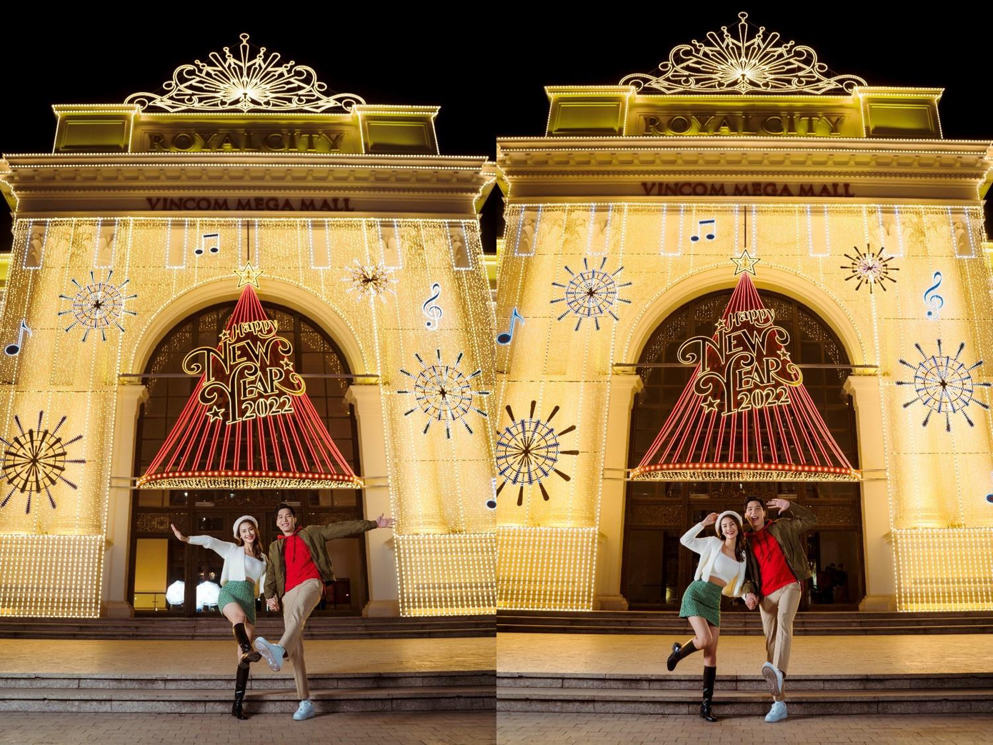 Check-in ở Royal City dịp Giáng sinh với cây thông đỏ khác biệt ngay lập tức trở thành trào lưu của giới trẻ. Hình ảnh cây thông đỏ cũng chính là hình ảnh được chia sẻ nhiều nhất trong những ngày qua của, thu hút người dân Thủ đô khi phóng tầm nhìn từ trên chuyến tàu Cát Linh – Hà Đông mới khai trương.